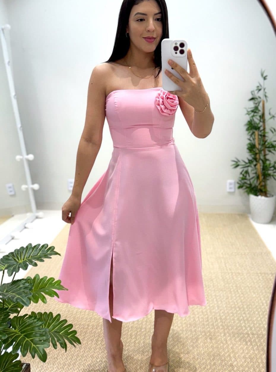 Vestido Jardim Secreto🌷